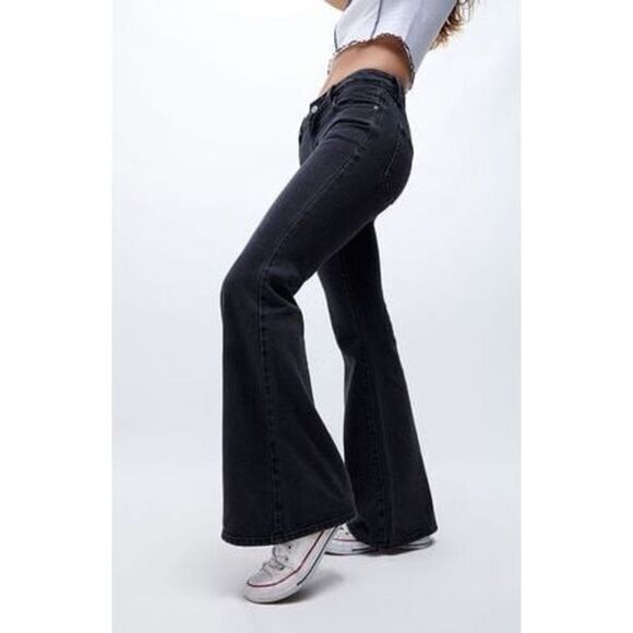 Lucky Brand Denim - Vintage Lucky brand Sweet N' Low Flare Jeans Black 6/28